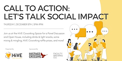 Open House & Panel | Call to Action: Let's Talk Social Impact