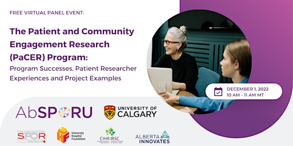 VIRTUAL PANEL: Patient and Community Engagement Research (PaCER) Program