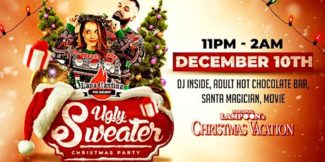 UGLY SWEATER CHRISTMAS PARTY w/ National Lampoon's Christmas Vacation