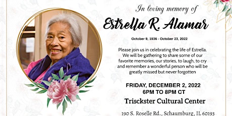Celebrating the Life of Estrella R. Alamar