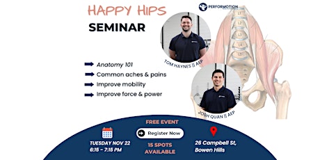 Happy Hips Seminar primary image