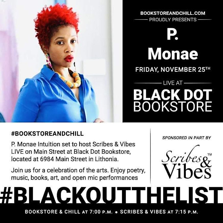 Scribes & Vibes LIVE on Main Street at Black Dot Bookstore image