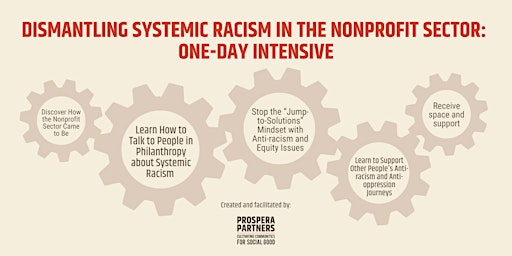 Dismantling Systemic Racism in the Nonprofit Sector, One Day Intensive