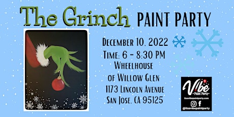 The Grinch Paint Party @ The Wheelhouse of Willow Glen