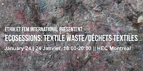 EcoSessions: Textile Waste/Déchets textiles (MTL) primary image