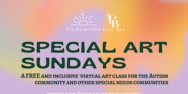 Special Art Sundays - Virtual art classes for people with special needs