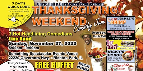 Thanksgiving Weekend Comedy Jam