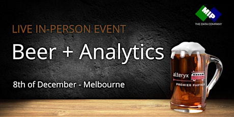 Beer + Analytics Melbourne CBD
