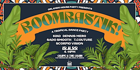 OHP presents: BOOMBASTIK - A Tropical Dance Party!