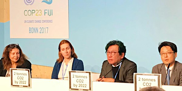 Bonn United Nations COP23 Climate Conference Debrief January 20th 2018 1 Day Conference