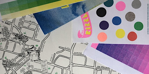 Riso Printing & Mapping the Local