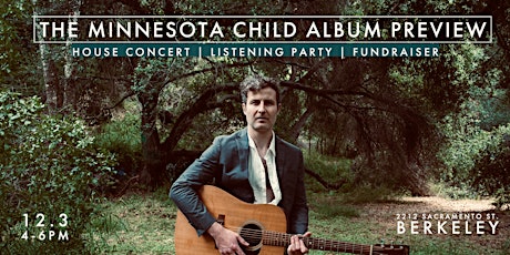 The Minnesota Child house concert, listening party & album fundraiser