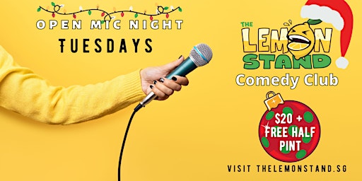 Open Mic Comedy Tuesdays - December Deals