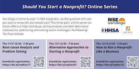 Primaire afbeelding van Should You Start a Nonprofit? Part 2: Alternative Approaches