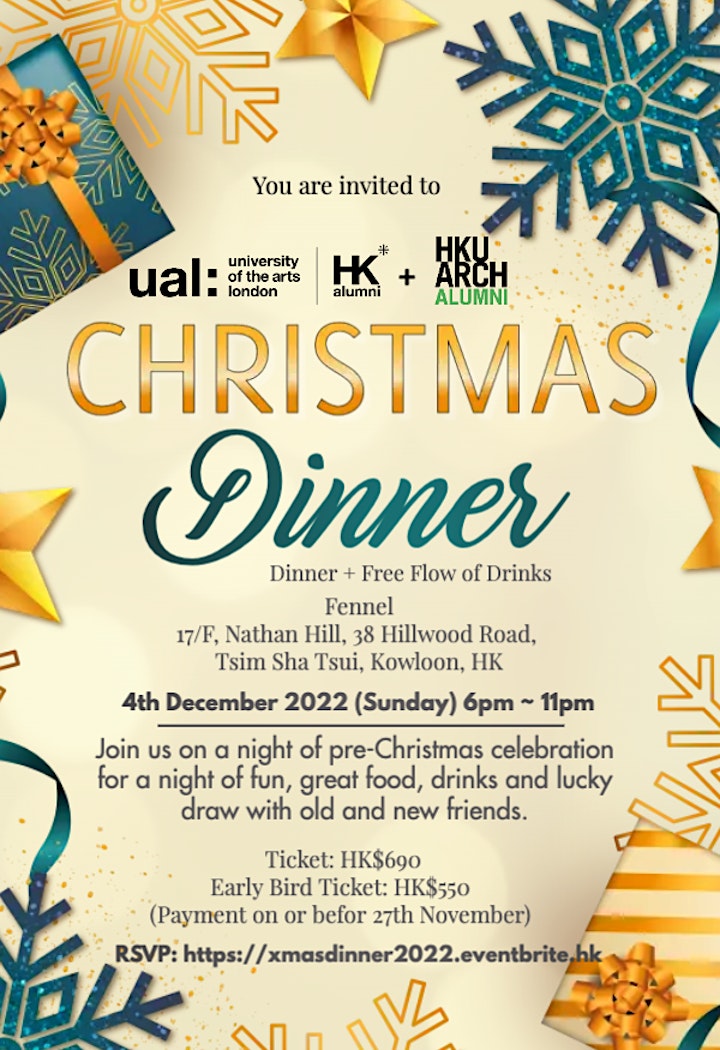 UAL HK Alumni X HKU Architecture Alumni Christmas Dinner 2022 image