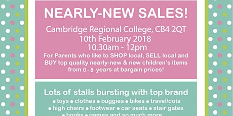 Baby and Childrens Market Nearly New Sale primary image