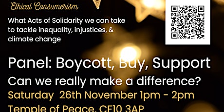 Can we really make a difference? Boycott / Buy/ Support primary image