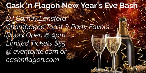 Cask 'N Flagon Boston - New Year’s Eve Bash!