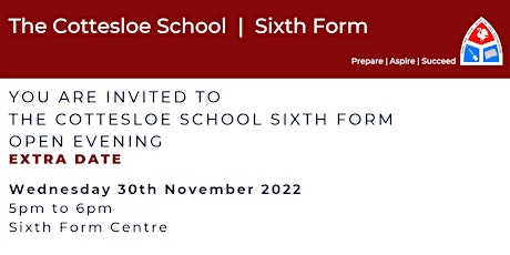 The Cottesloe School Sixth Form -  Open Evening |
