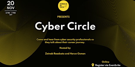 Somalis in Tech presents: Cyber Circle primary image