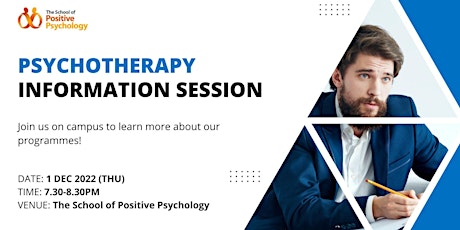Psychotherapy information Session