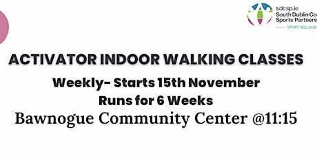 Bawnogue  Youth & Community Centre- Indoor Activator Poles Classes