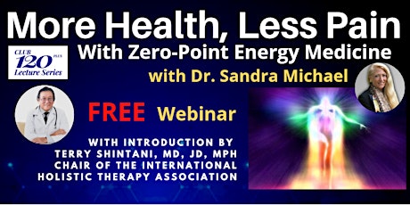 (i)Boost  Your Energy, Control Pain -Dr. Michael, Sunday, Nov.13,2pm Hawaii primary image