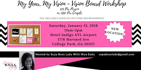 My Year, My Vision - Vision Board Workshop primary image