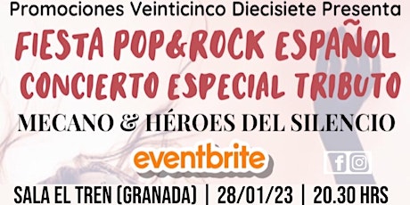 Imagem principal de GRANADA: CONCIERTO ESPECIAL TRIBUTO A MECANO Y HÉROES DEL SILENCIO