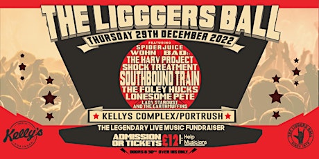 The Liggers Ball 2022 - Legendary Annual Live Music Fundraiser