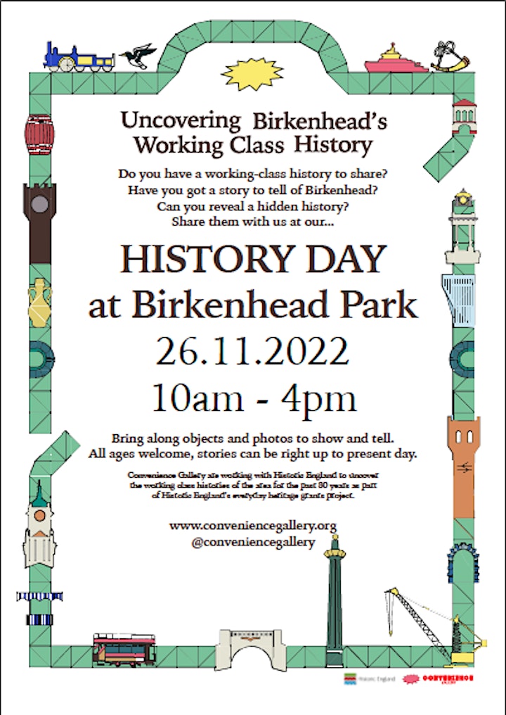 Uncovering Birkenhead's Working-Class History Launch day at Birkenhead Park image