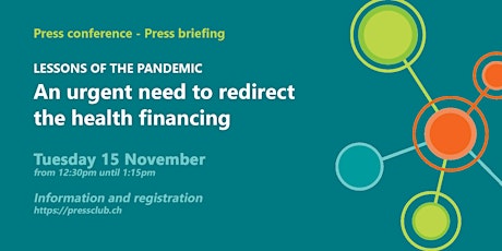 Hauptbild für An urgent need to redirect  the health financing