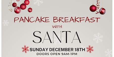 Pancake Breakfast with Santa