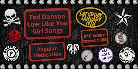 Ted Danson, Low Like You, Girl Songs, Popular Medication: LIVE in concert.