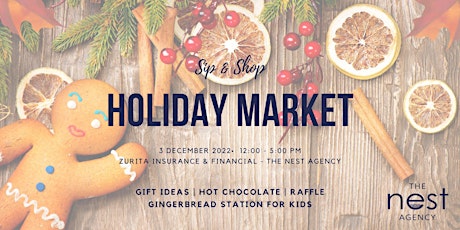 Sip & Shop for the Holidays!