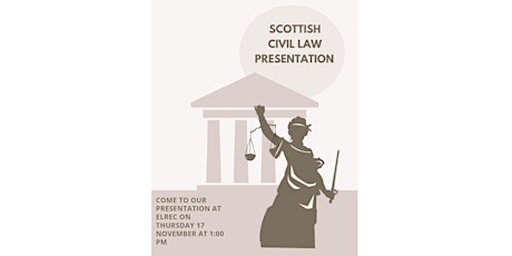 Imagem principal do evento Scottish Civil Law Presentation