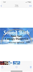 Sound Bath  6pm-7pm