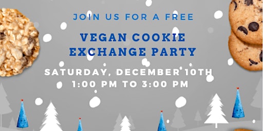 Vegan cookie exchange party