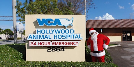 FREE Pet Photo with SANTA at VCA Hollywood Animal Hospital primary image