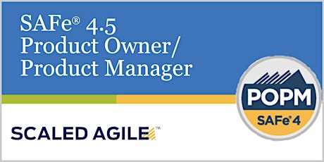 SAFe® Product Owner/Manager (POPM) 4.5 - Agile Certification (Chicago, IL) primary image