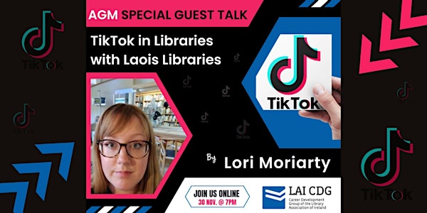 'TikTok in Libraries' with Laois Libraries and LAI-CDG AGM