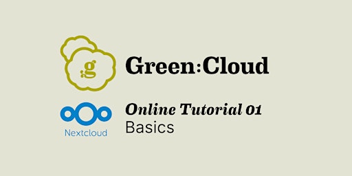 Green:Cloud Tutorial 01 | Basics