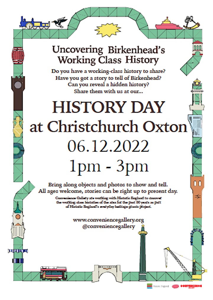 Uncovering Birkenhead's Working-Class History: History Day @ Christ Church image