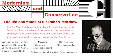 Modernism and Conservation: The life and times of Sir Robert Matthew primary image