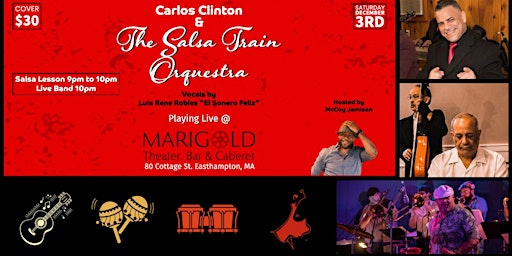 Live Salsa Band - Carlos Clinton & The Salsa Train Orquestra