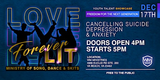 Forever Lit Youth Talent Show (Free Event!)
