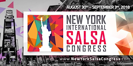 2018 New York International Salsa Congress - Performer Passes primary image