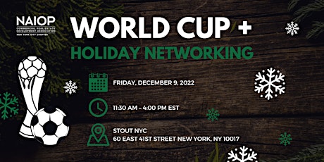 Image principale de NAIOP NYC World Cup/Holiday Networking