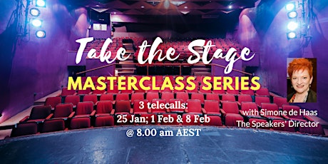 Take The Stage: Masterclass Series primary image