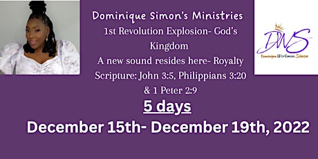 1st Revolution Explosion- God’s Kingdom- A new sound resides here-Royalty